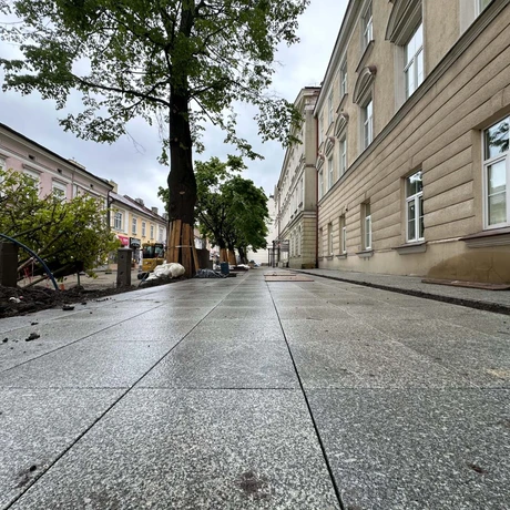 Przebudowa ul. Grunwaldzkiej [kwiecień 2024] - fot 18